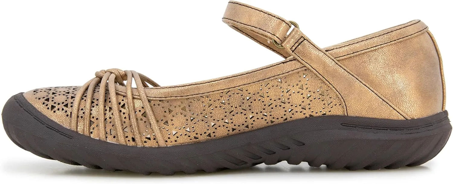 JBU Women's Ramy Mary Jane Flat