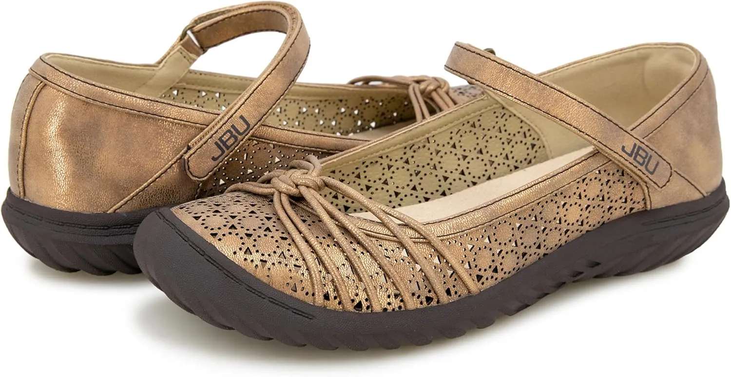 JBU Women's Ramy Mary Jane Flat