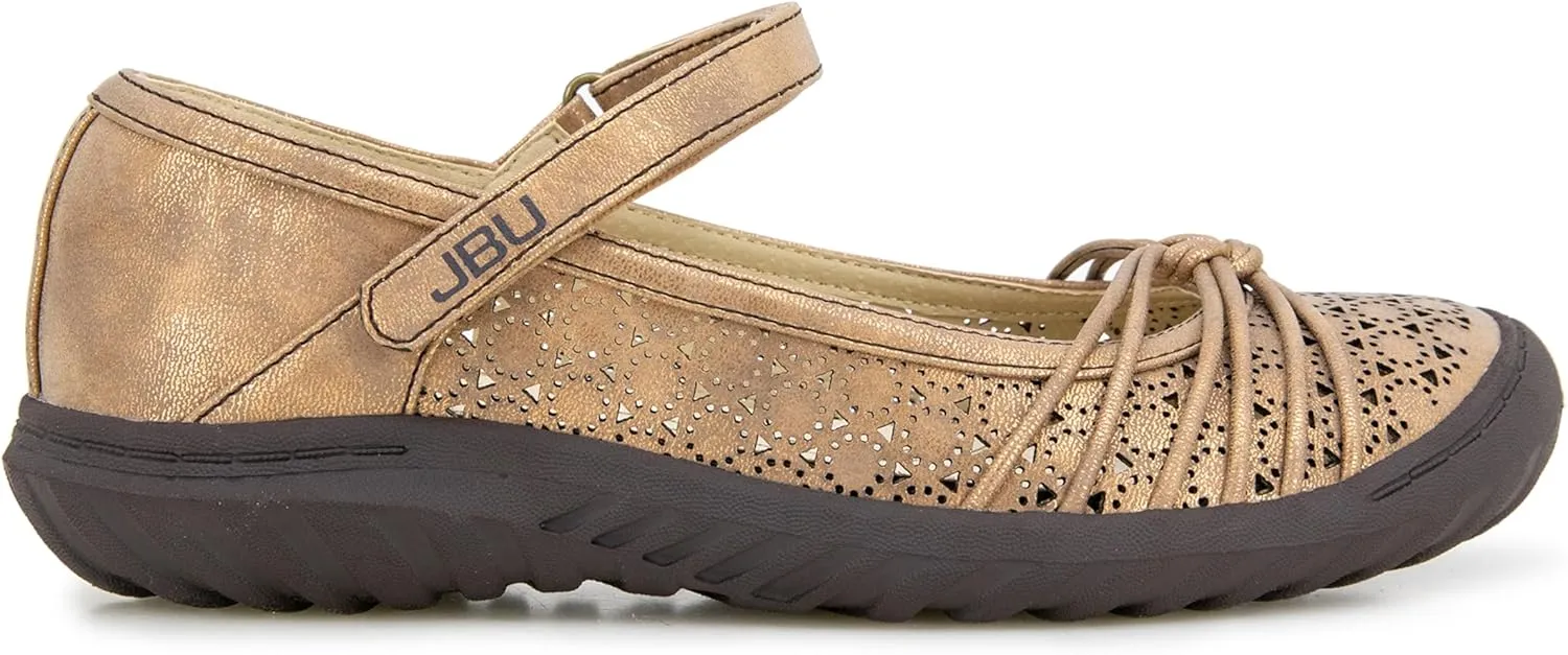 JBU Women's Ramy Mary Jane Flat