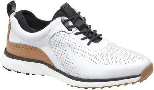 Johnston & Murphy Men's XC4 H1-Luxe Hybrid White Waterproof Full Grain 11 M US