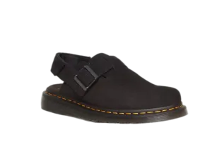 JORGE ll MULES BLACK SUEDE