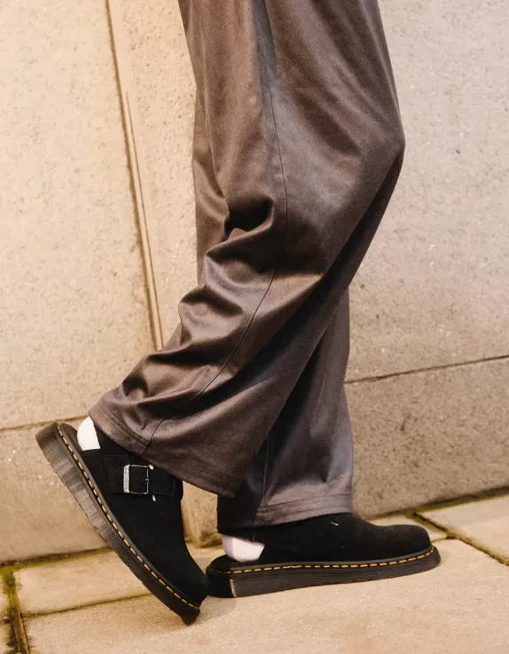JORGE ll MULES BLACK SUEDE
