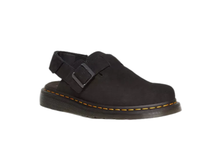 JORGE ll MULES BLACK SUEDE