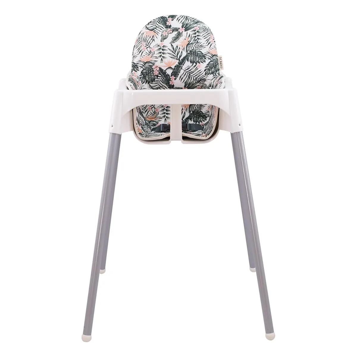 JYOKO Kids High Chair Cushion Compatible with IKEA Antilop 100% Cotton   Foam  3D Air Confort Made (African Sunset)