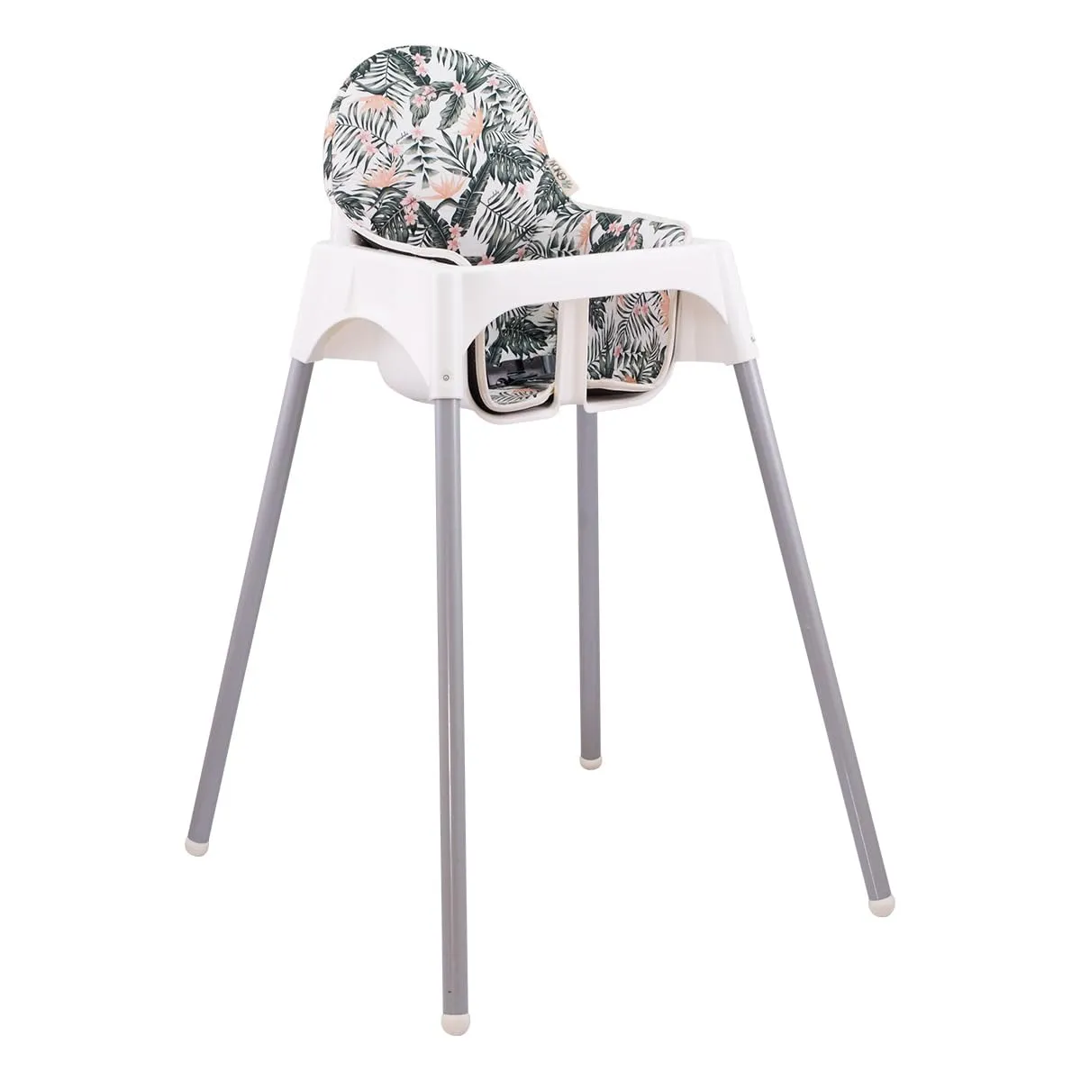 JYOKO Kids High Chair Cushion Compatible with IKEA Antilop 100% Cotton   Foam  3D Air Confort Made (African Sunset)