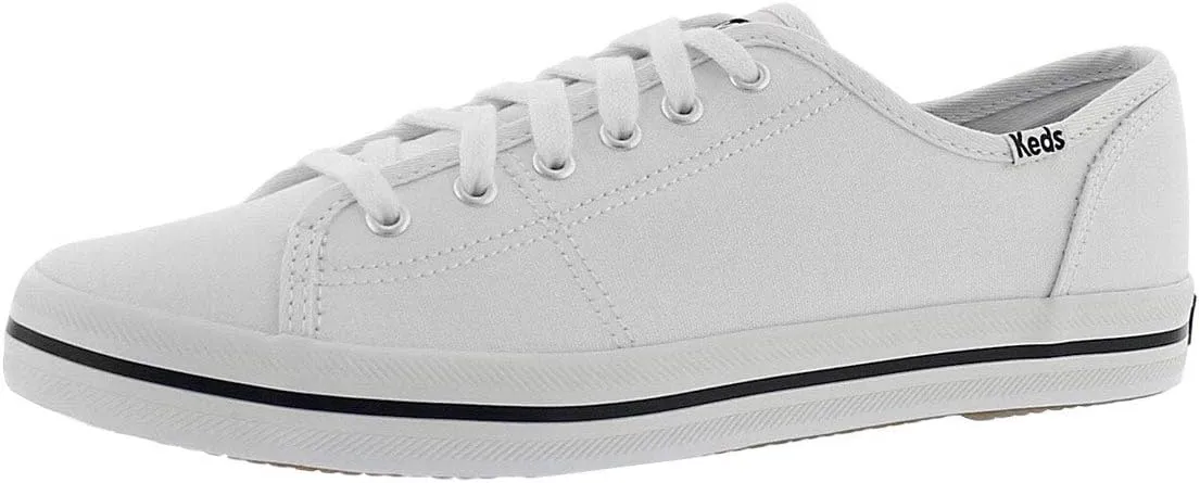 Keds Women's Kickstart CVO Fashion Sneaker White 10 Medium US