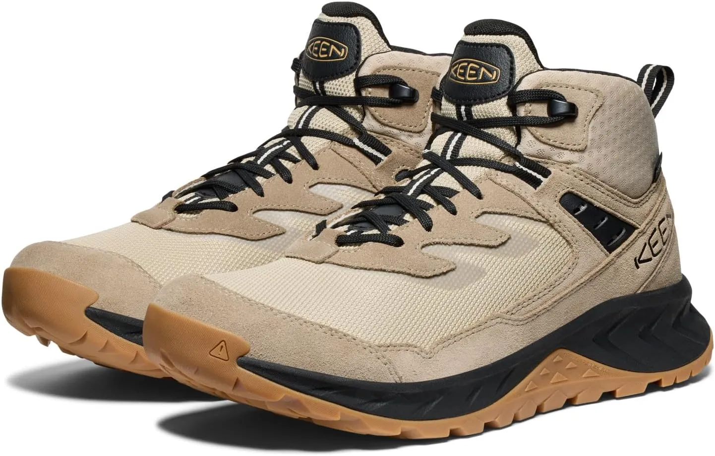 KEEN Men's Hightrail Mid Height Durable Lightweight Breathable Leather Waterproof Hiking Boots