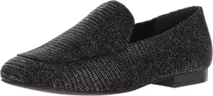 Kenneth Cole New York womens Kenneth Cole New York Women's Westley Slip on Flat Loafer, Pewter/Embossed, 7.5 US