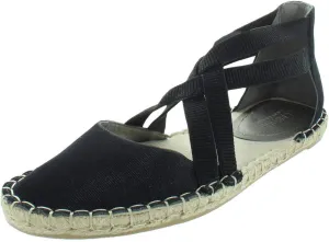 Kenneth Cole REACTION Women's How to Dance Espadrille Flat,Black Fabric,US