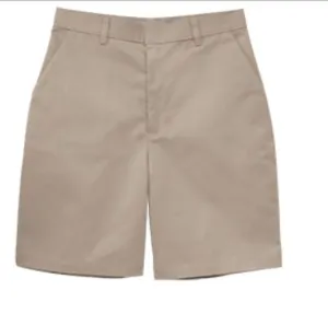 KHAKI GIRL SHORTS ELASTIC BACK