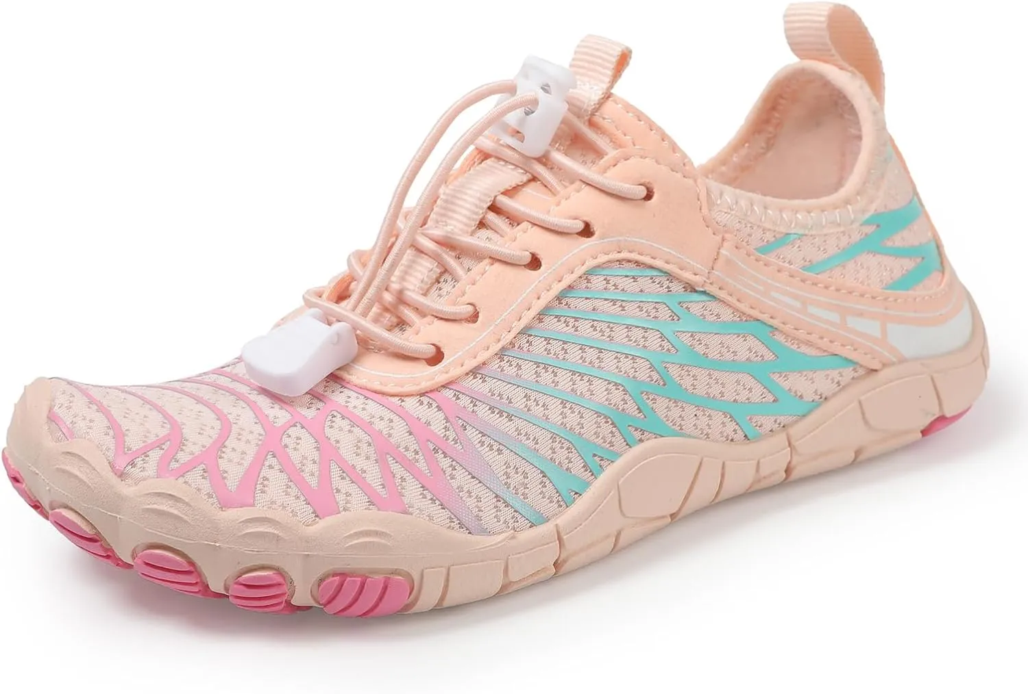 Kids Barefoot Shoes Toddler Boys Girls Sneakers Comfort Anti-Slip Walking Shoes Wide Toe Box Quick Dry Lightweigt Waterproof Breathable Shoes Non-Slip Hiking Footwear Shoes Barefoot Sneakers