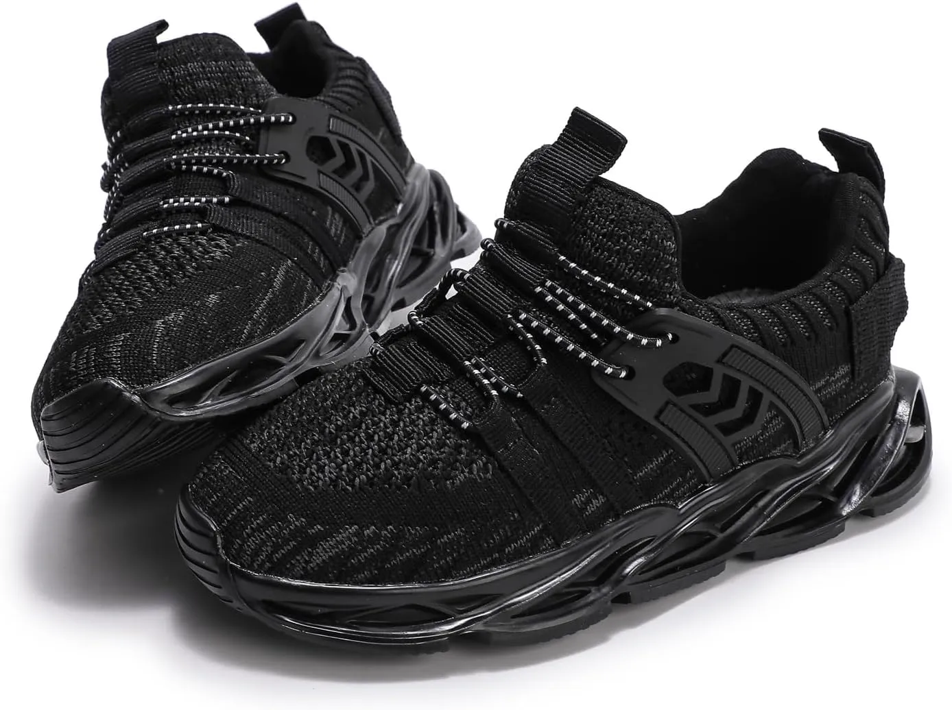 kkdom Kids Sneakers for Boys Girls Fashion Primary School Students Sports Shoes Gym Tennis Shoes Lightweight Breathable Running Shoes