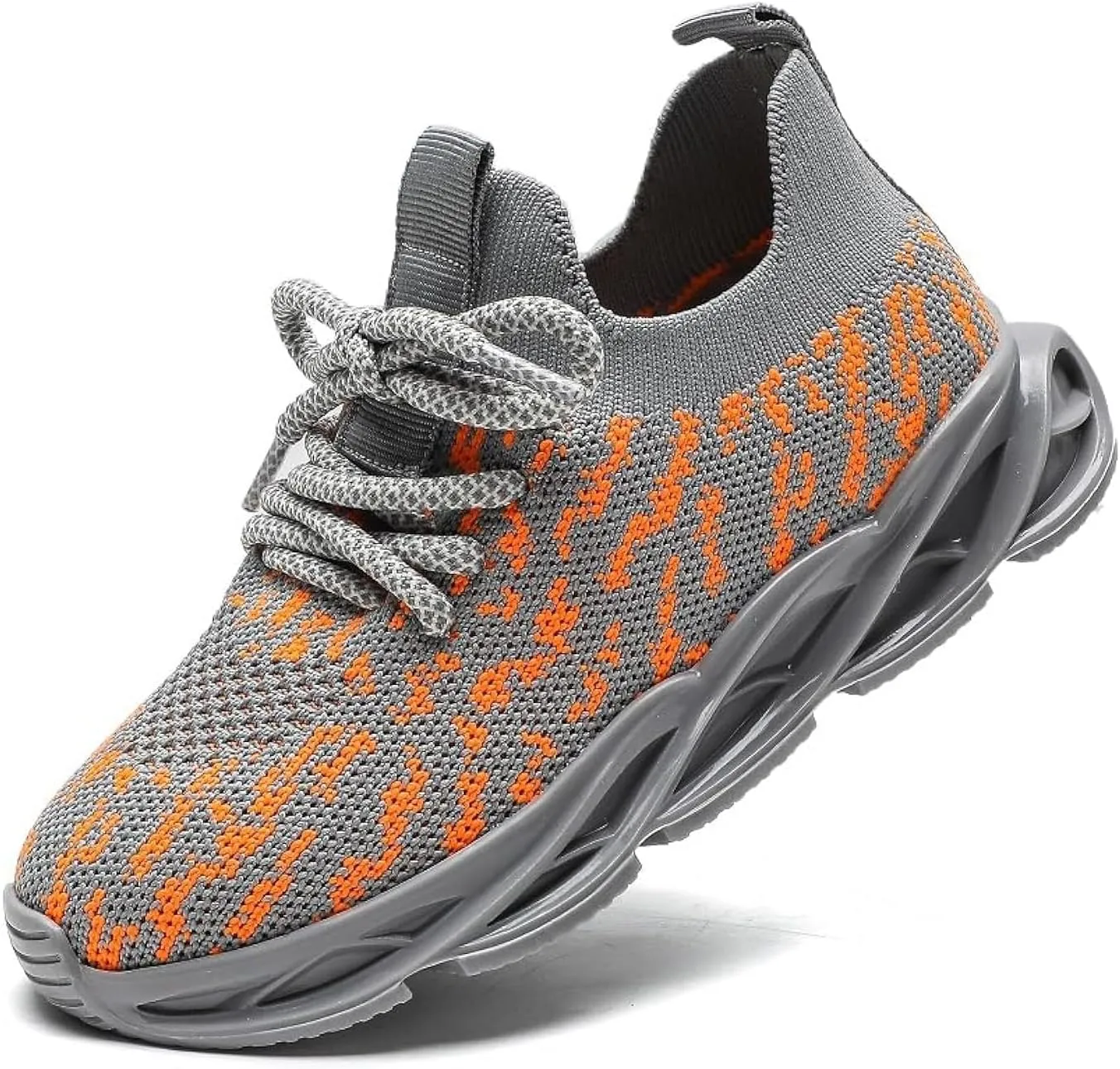 kkdom Toddler Boys Girls Shoes Lightweight Breathable Sneakers Kids Athletic Tennis Shoes for Running Walking