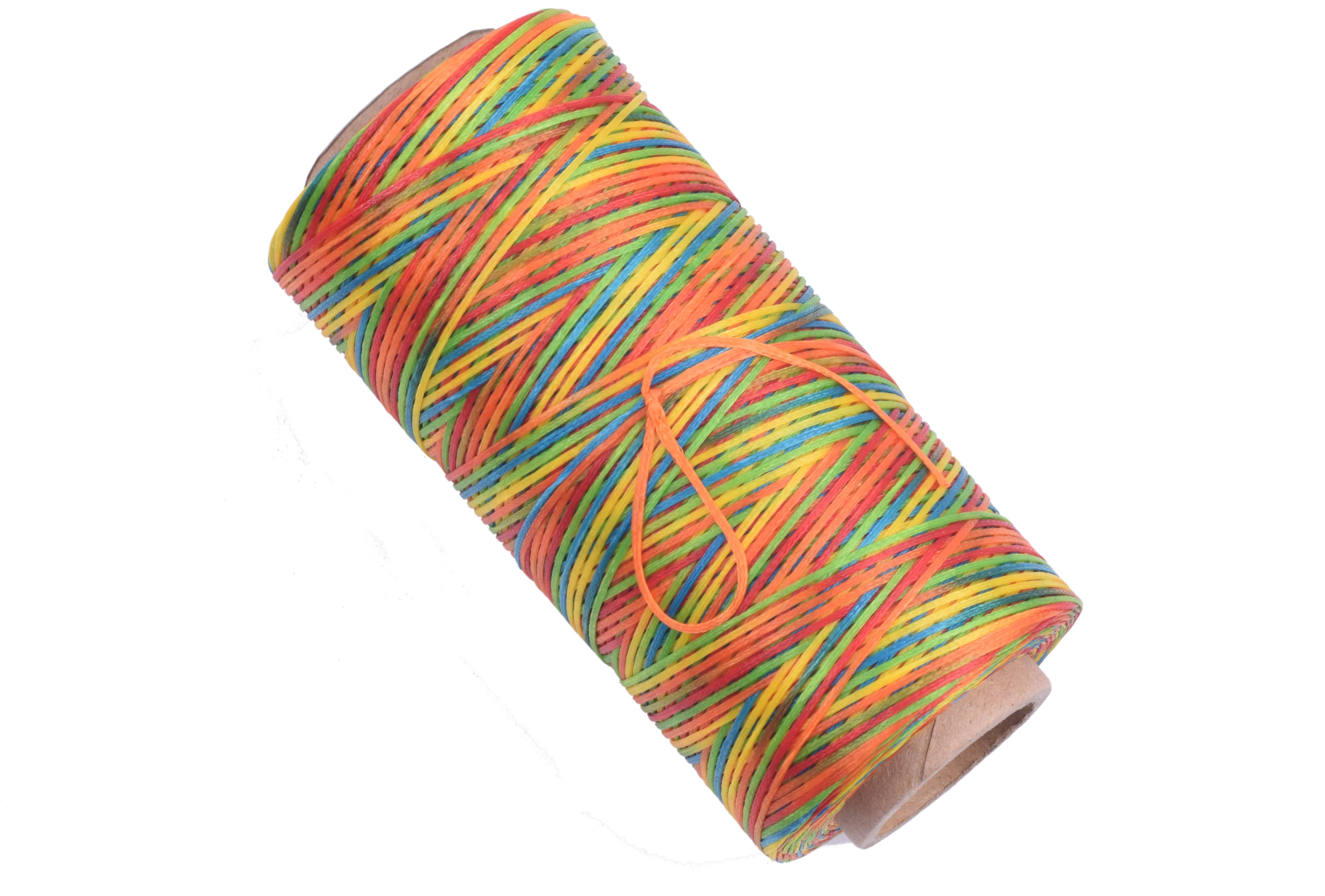 KONMAY Various Sizes and Colors of Leather Sewing Waxed Thread-Stitching Thread for Leather Craft DIY/Bookbinding/Shoe Repairing/Leather Projects/Jewelry Making