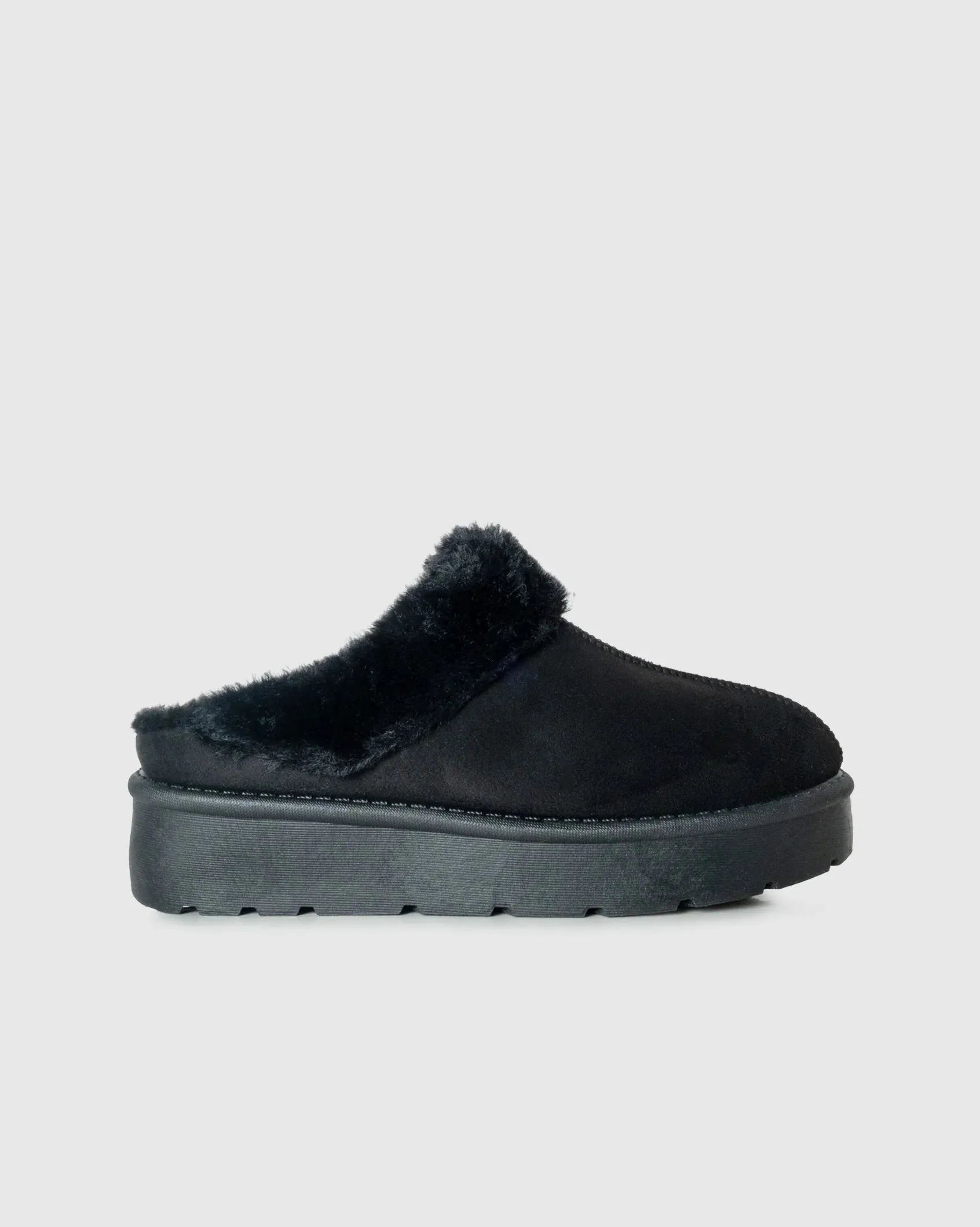 Ladies Melanie - Faux Fur Mule
