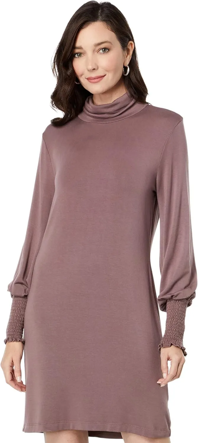 LAmade Around The Clock Smocked Cuff Dress