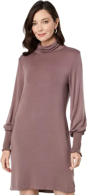 LAmade Around The Clock Smocked Cuff Dress