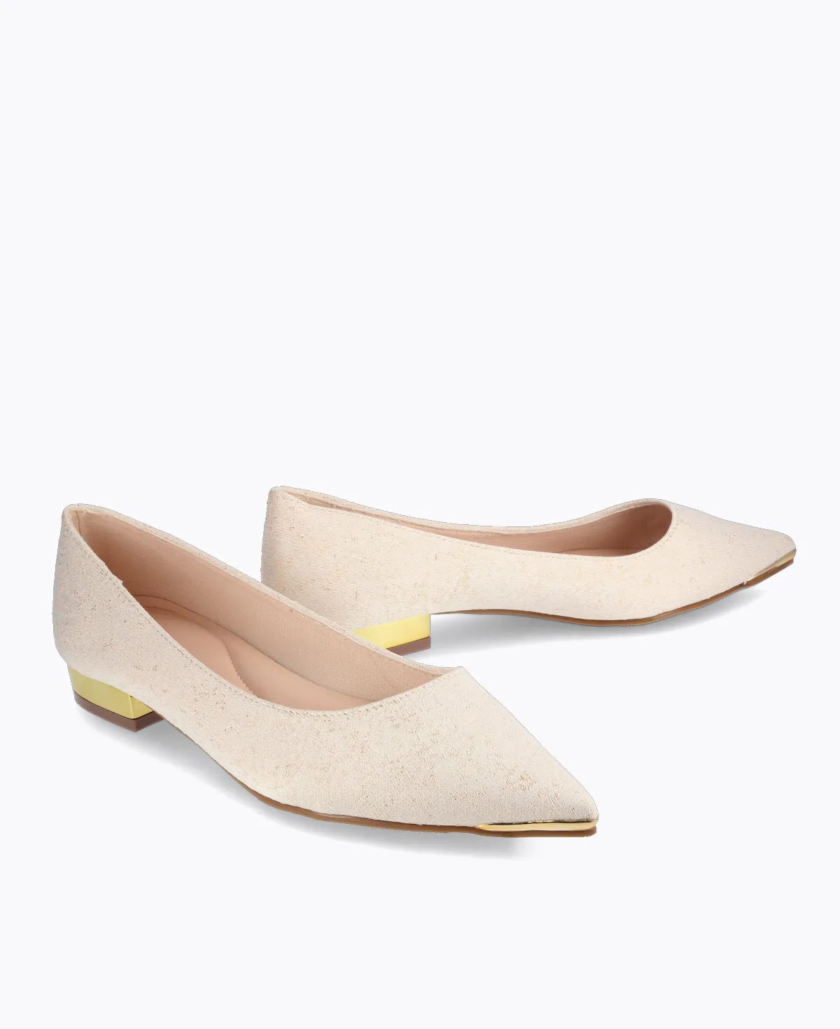 Lancy Flat Pumps - Pink
