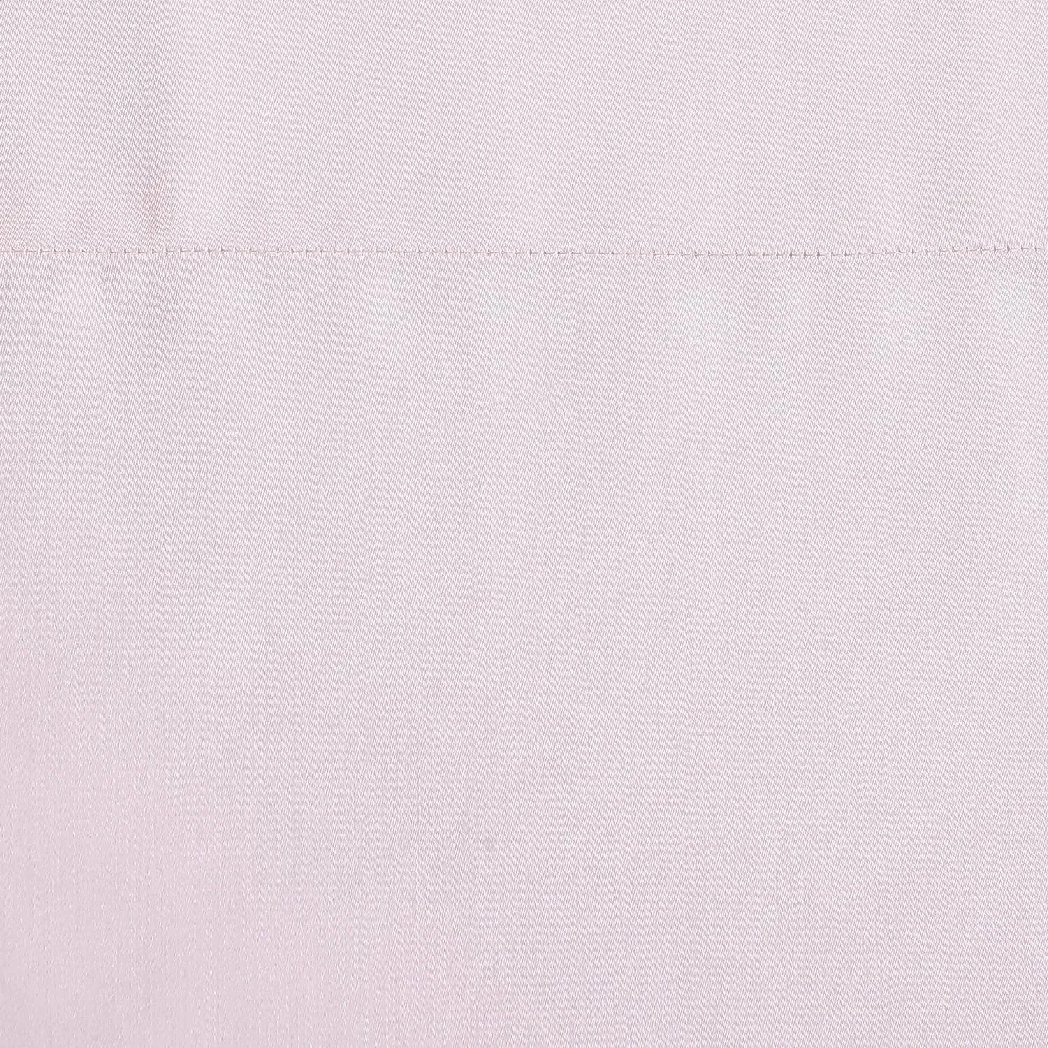 Laura Ashley- Queen Sheet Set, Luxury Sateen Cotton Bedding, 800 Thread Count, Soft & Smooth Home Decor (Solid Pink, Queen)