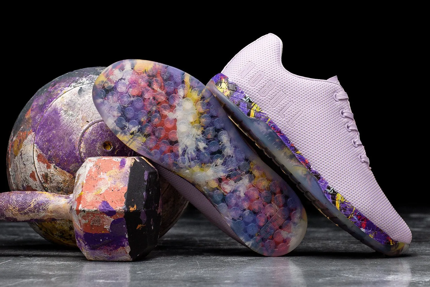 LAVENDER SPLATTER TRAINER (MEN'S)