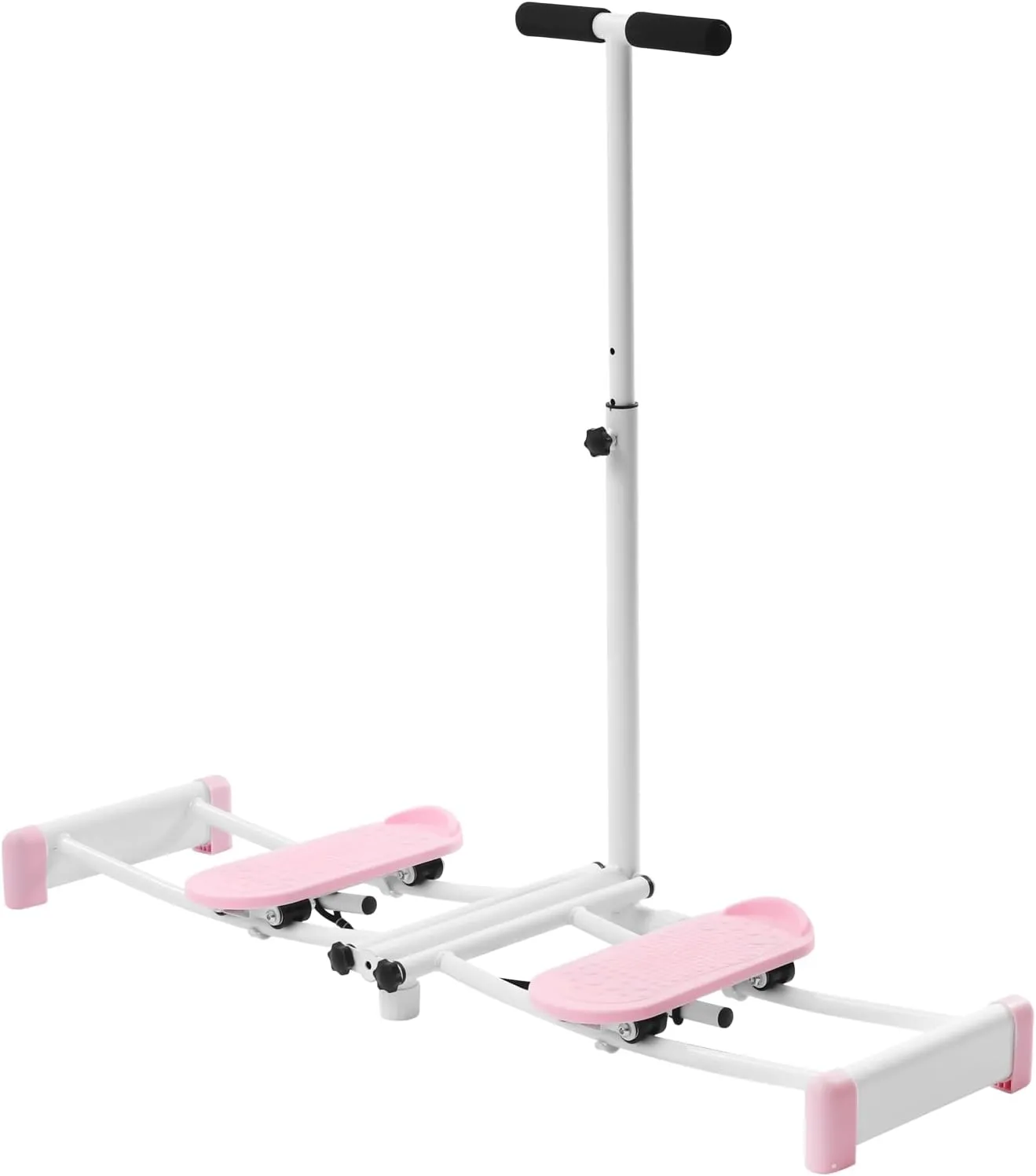 Leg Exercise Equipment, 2 in1 Ski Exercise Strength Training Leg Machine 100kg Pelvic Muscle Hip Trainer Inner Thigh Exerciser with Adjustable Lever for Women Home Gym