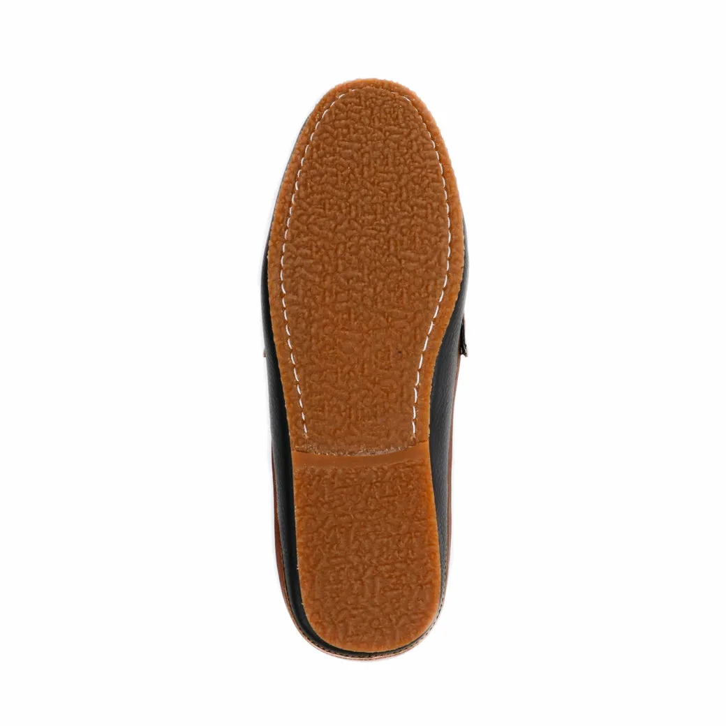 Libero Loafer Brown Strike Wrinkle Soft Black & Brown