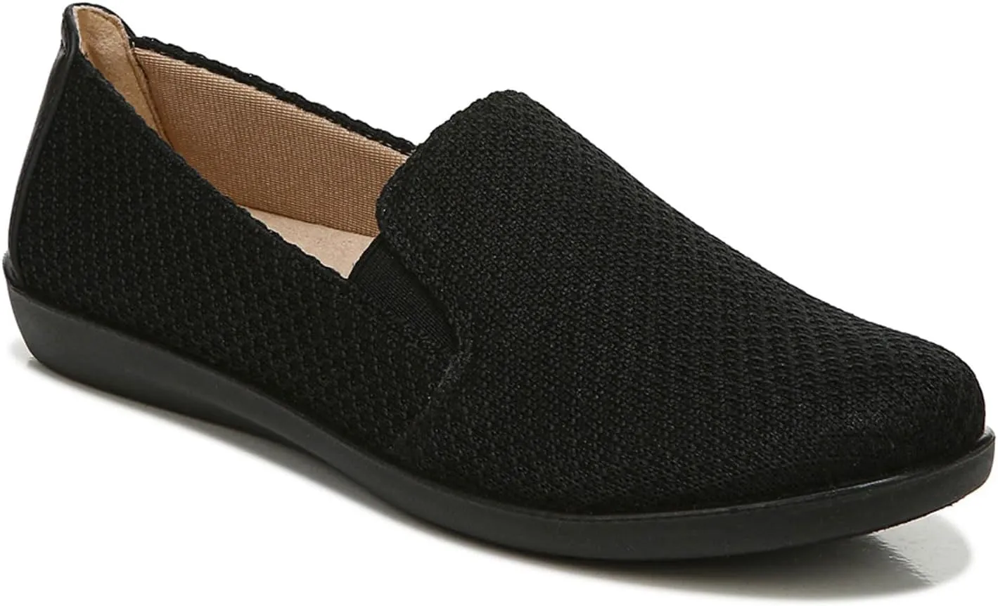 LifeStride Womens Next Level Sneaker, True Black, 8.5 US