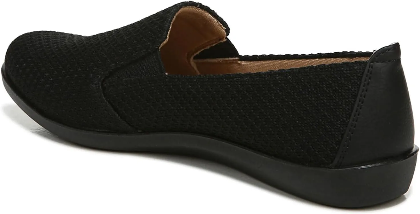 LifeStride Womens Next Level Sneaker, True Black, 8.5 US