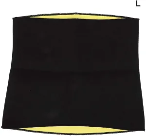 Lower Back Brace Pain Relief Neoprene Lumbar Support Belt for Yoga Fitness Jogging Climbing Sauna(L)
