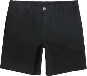 maamgic Men's Classic-fit 7" Cotton Casual Shorts Elastic Waistband with Multi-Pocket Daily Wear Walking Summer Outfit
