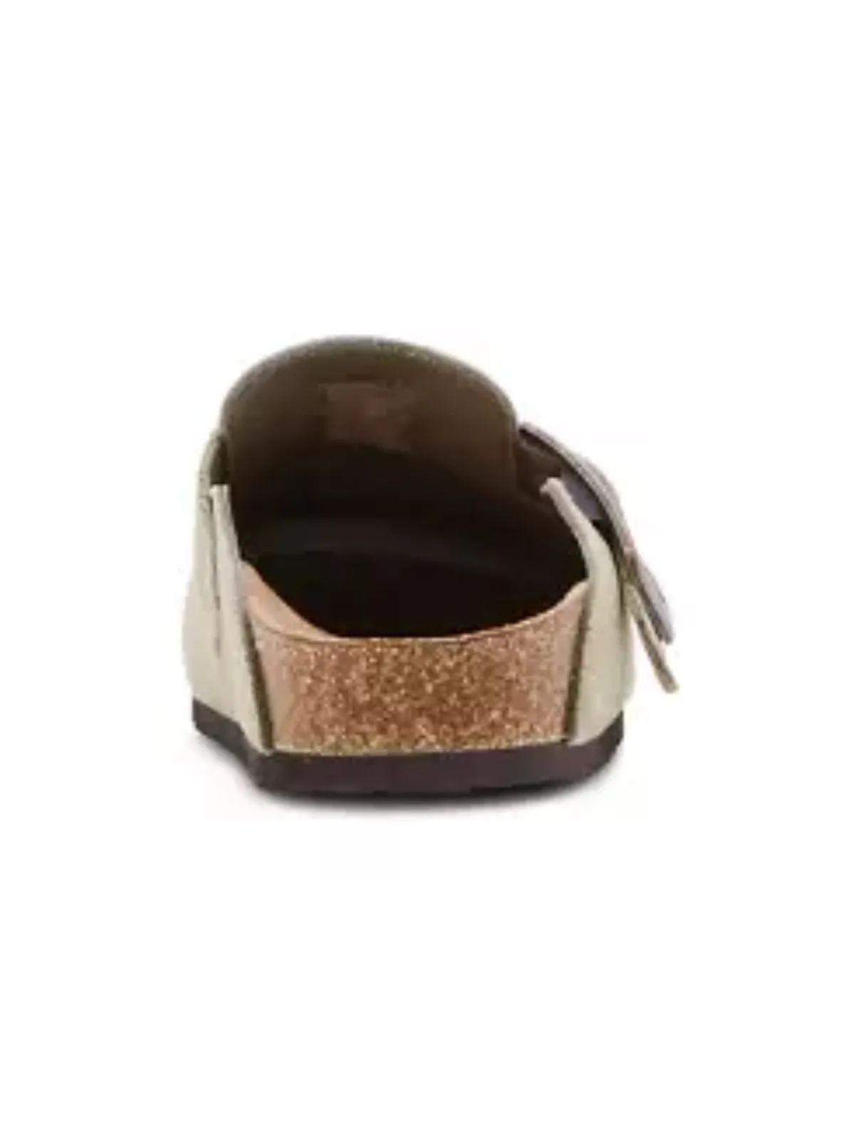Madden Girl Prim Mule in Taupe Suede