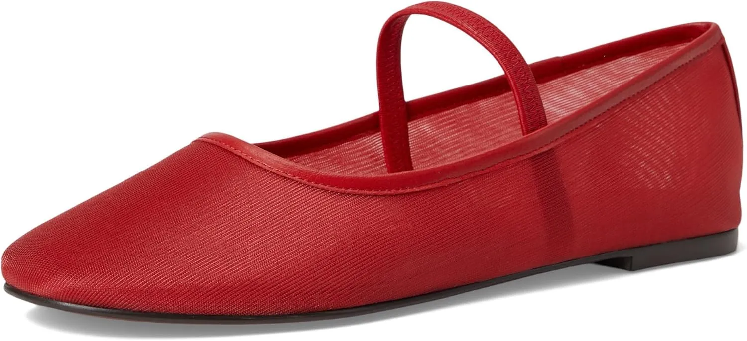Madewell Women's Cosme Elastic Mary Jane Flat