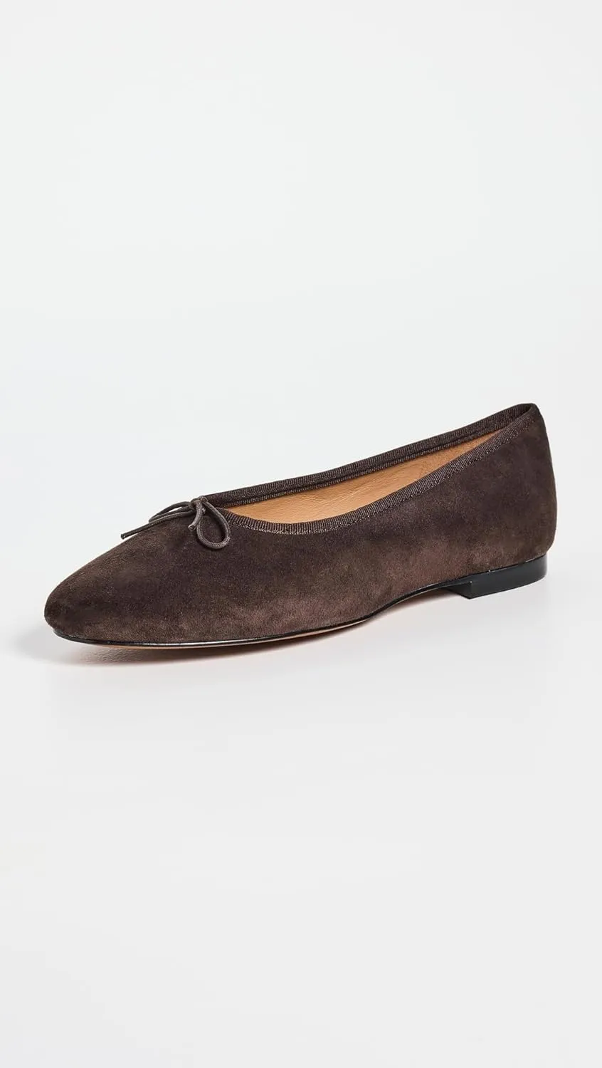 Madewell Women's Francine Suede Ballet Flats