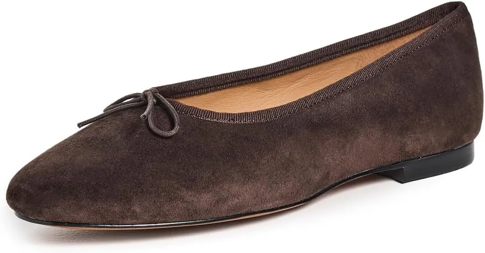 Madewell Women's Francine Suede Ballet Flats
