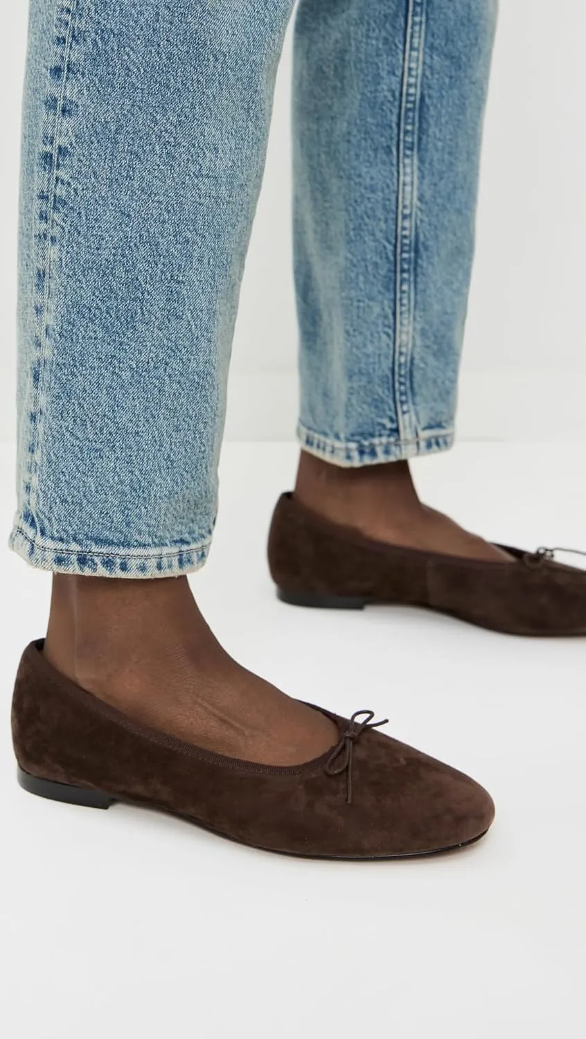 Madewell Women's Francine Suede Ballet Flats