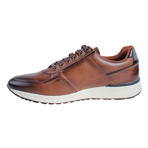 Marcozzi Men's Trainers - Prato - Tan