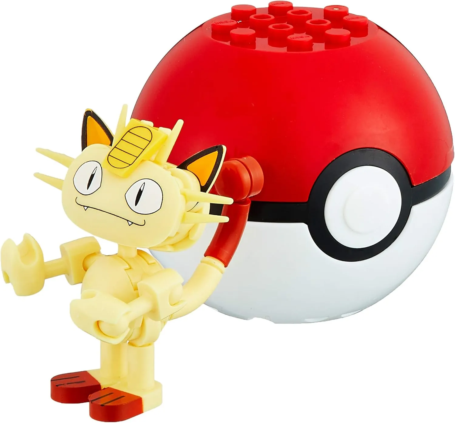 Mega Construx Pokemon Meowth Figure