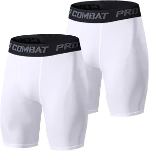 Mens Compression Shorts Sports Running Tights Underwear Athletic Workout Spandex Base Layer Short Biker Basketball