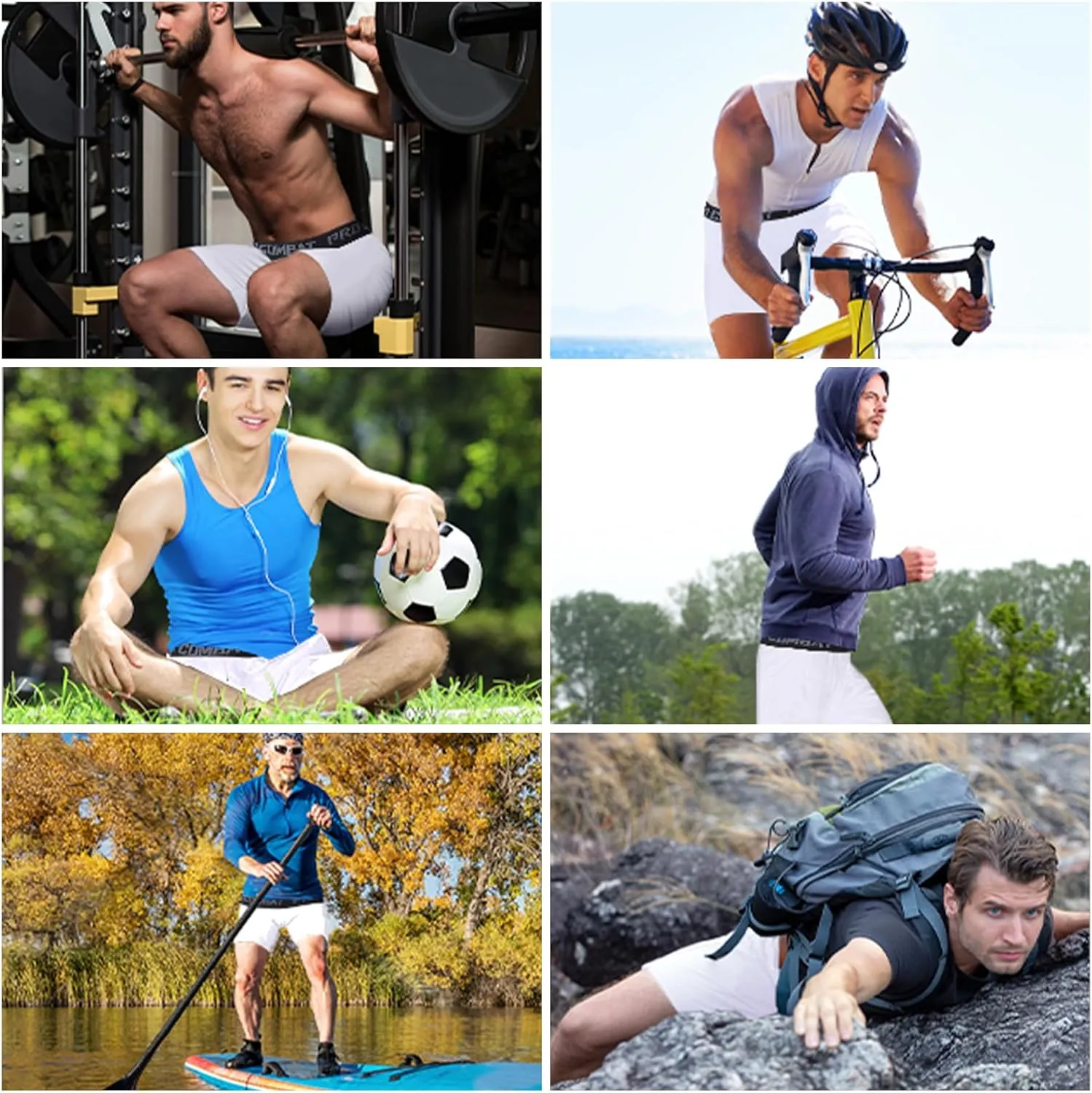 Mens Compression Shorts Sports Running Tights Underwear Athletic Workout Spandex Base Layer Short Biker Basketball