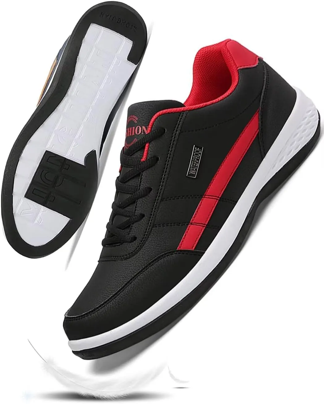 Men's Fashion Lightweight Comfortable Shoes Outdoor Casual Lace-up Shoes, Men's Non-Slip Breathable Walking Sneaker