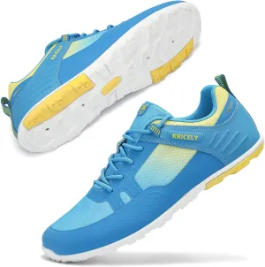 Men's Hike Barefoot Shoes | Wide Toe Box Minimalist Shoes for Gym Workout | Grounded Footwear Cross-Trainer Athletic Sneakers