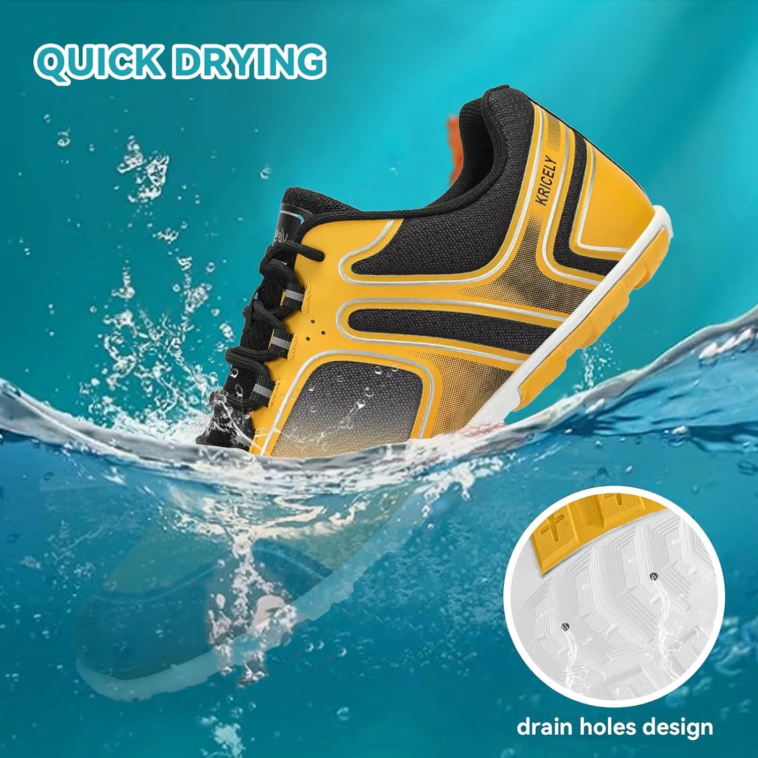 Men's Hike Barefoot Shoes | Wide Toe Box Minimalist Shoes for Gym Workout | Grounded Footwear Cross-Trainer Athletic Sneakers