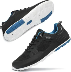 Men's Hike Barefoot Shoes | Wide Toe Box Minimalist Shoes for Gym Workout | Grounded Footwear Cross-Trainer Athletic Sneakers