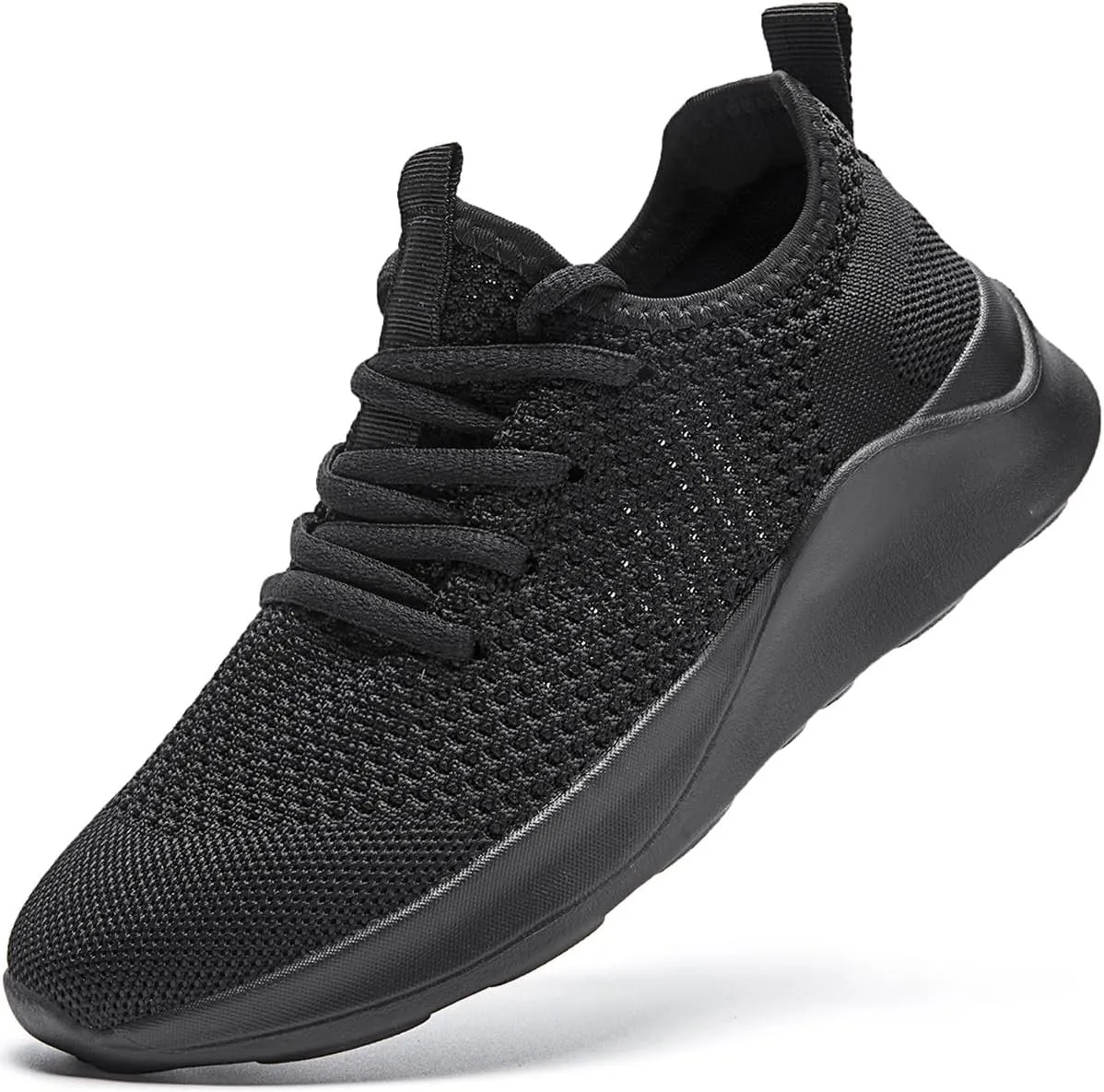 Men's Running Walking Shoes Sneakers Tennis Fitness Athletic Shoes Non Slip On Sports Casual Workout Shoe Lightweight Comfortable Gym Fashion Breathable Mesh Trainer