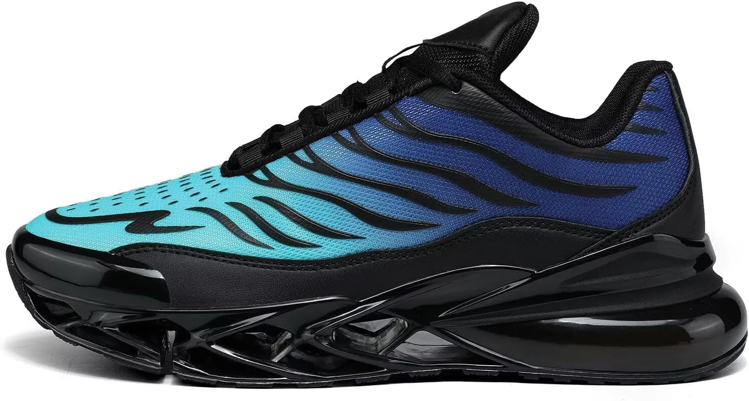 Mens Slip on Walking Running Shoes Blade Tennis Casual Fashion Sneakers Comfort Non Slip Work Sport Athletic Trainer