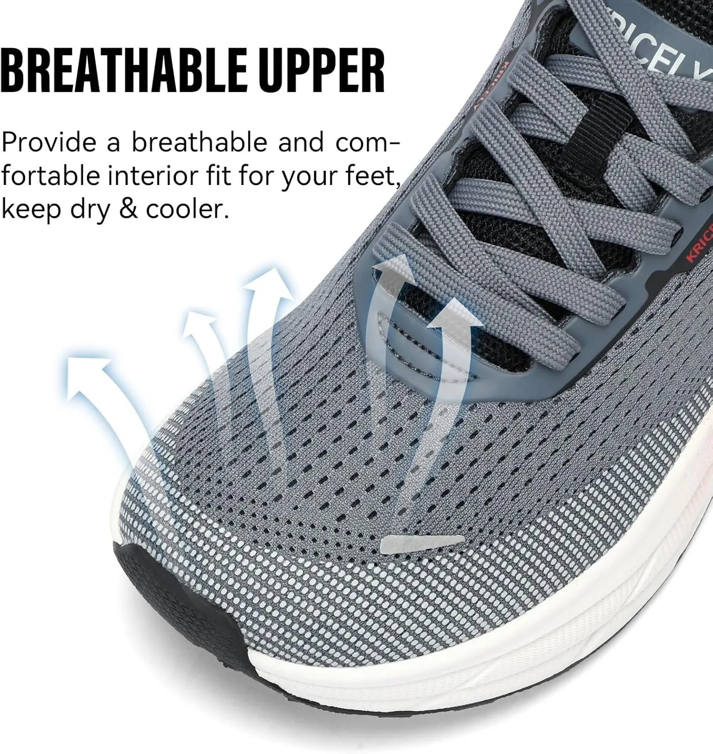 Men's Wide Toe Box Running Shoes | Trail Running Shoes for Cross Trainer Trail Running