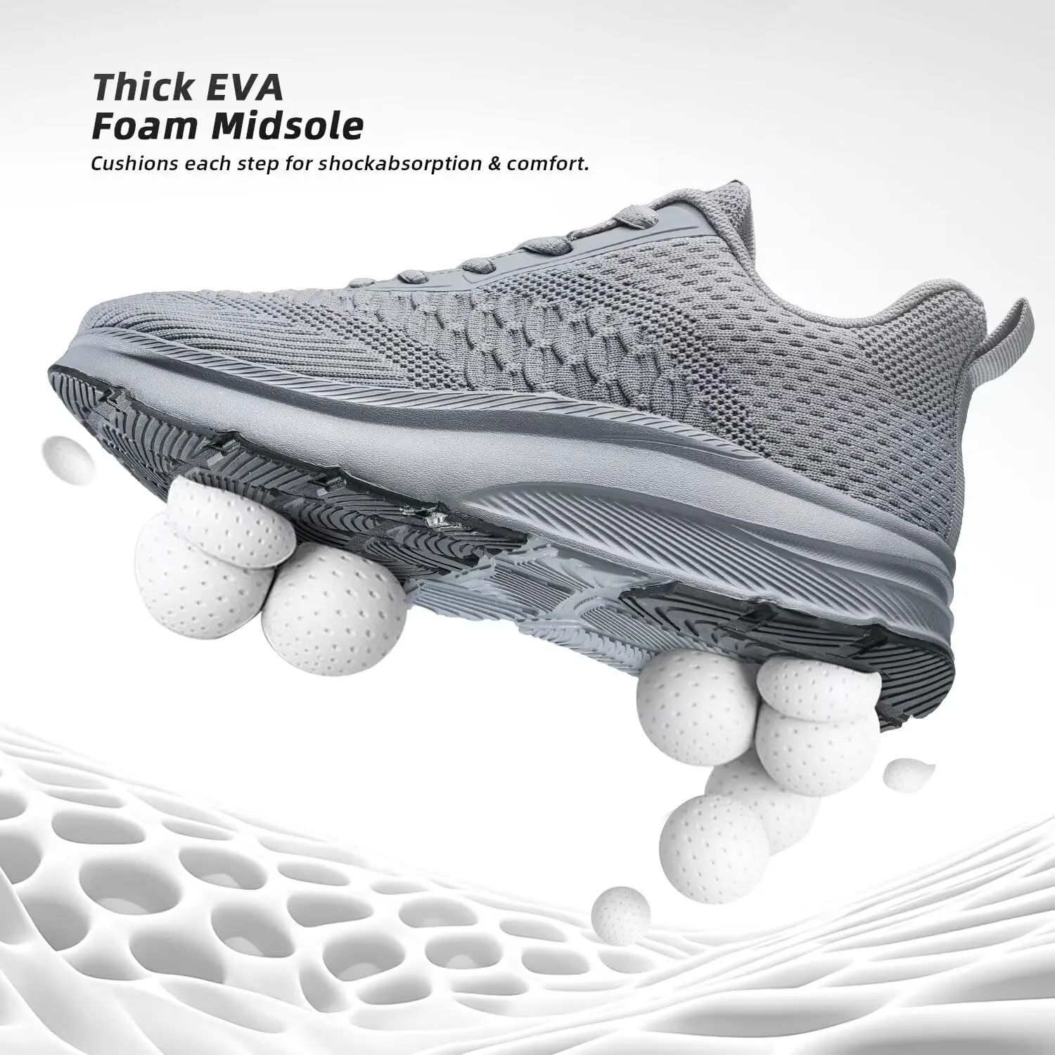 Men's Wide Toe Walking Shoes Casual Trail Running Sneakers Cross-Trainer Tennis Non Slip Athletic Gym Workout Soft Sole