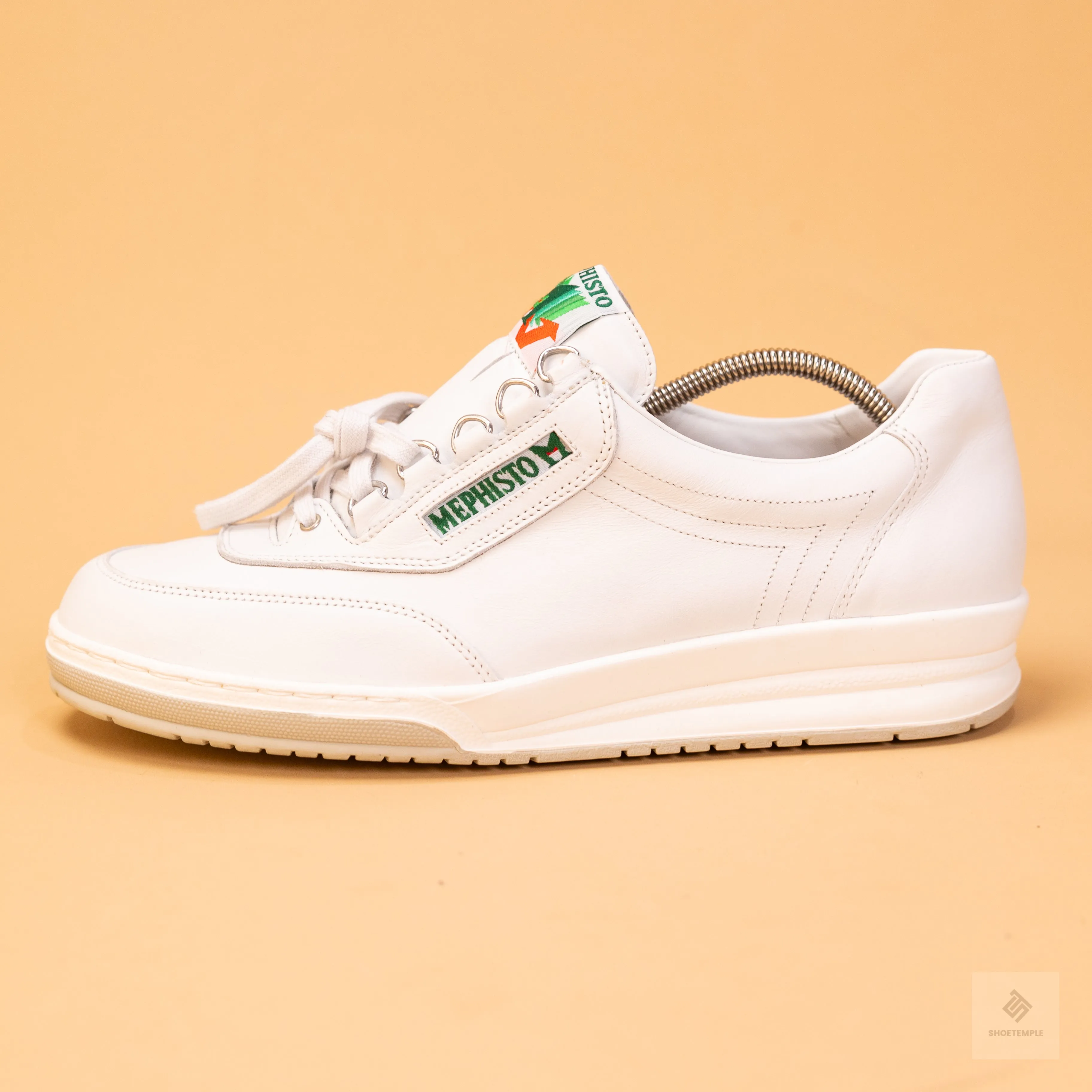 Mephisto Leather Sneaker White