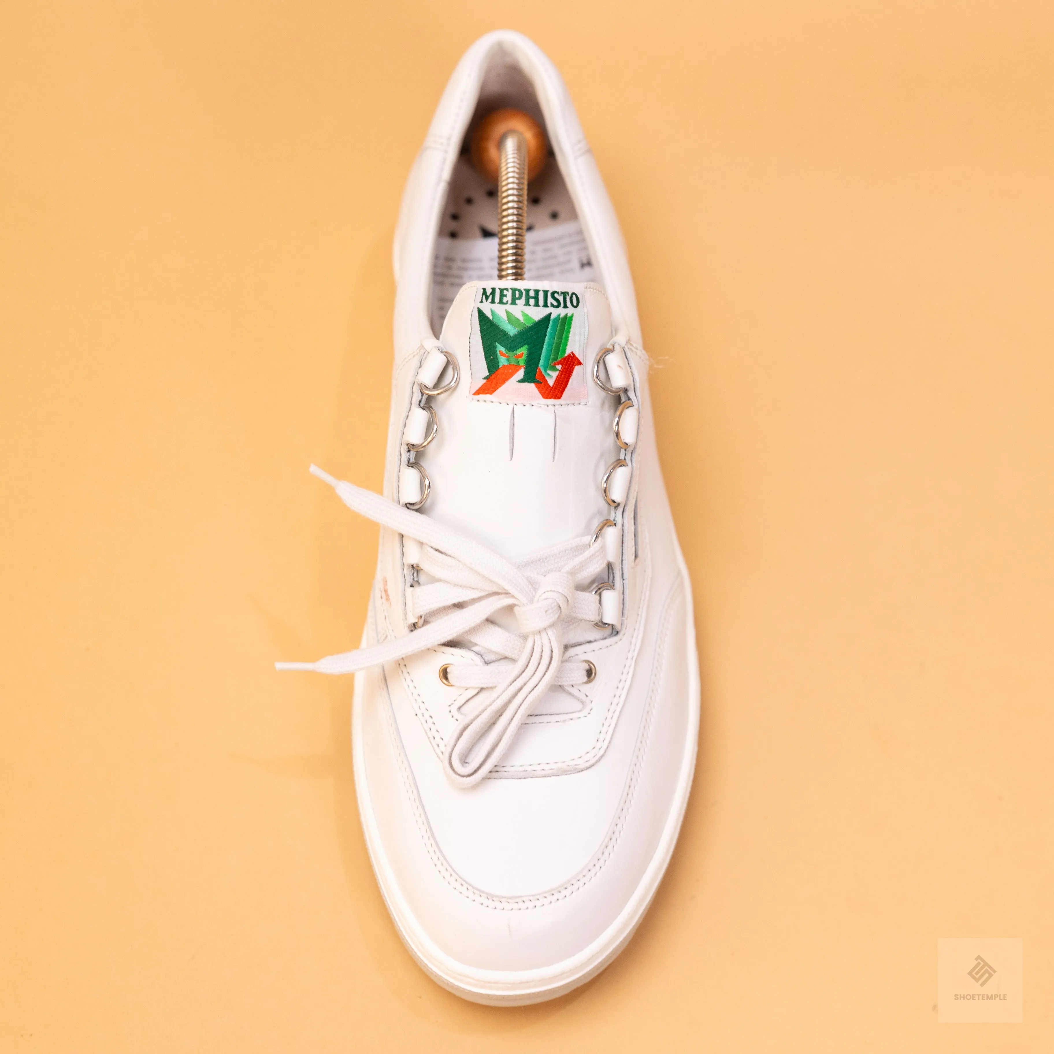Mephisto Leather Sneaker White