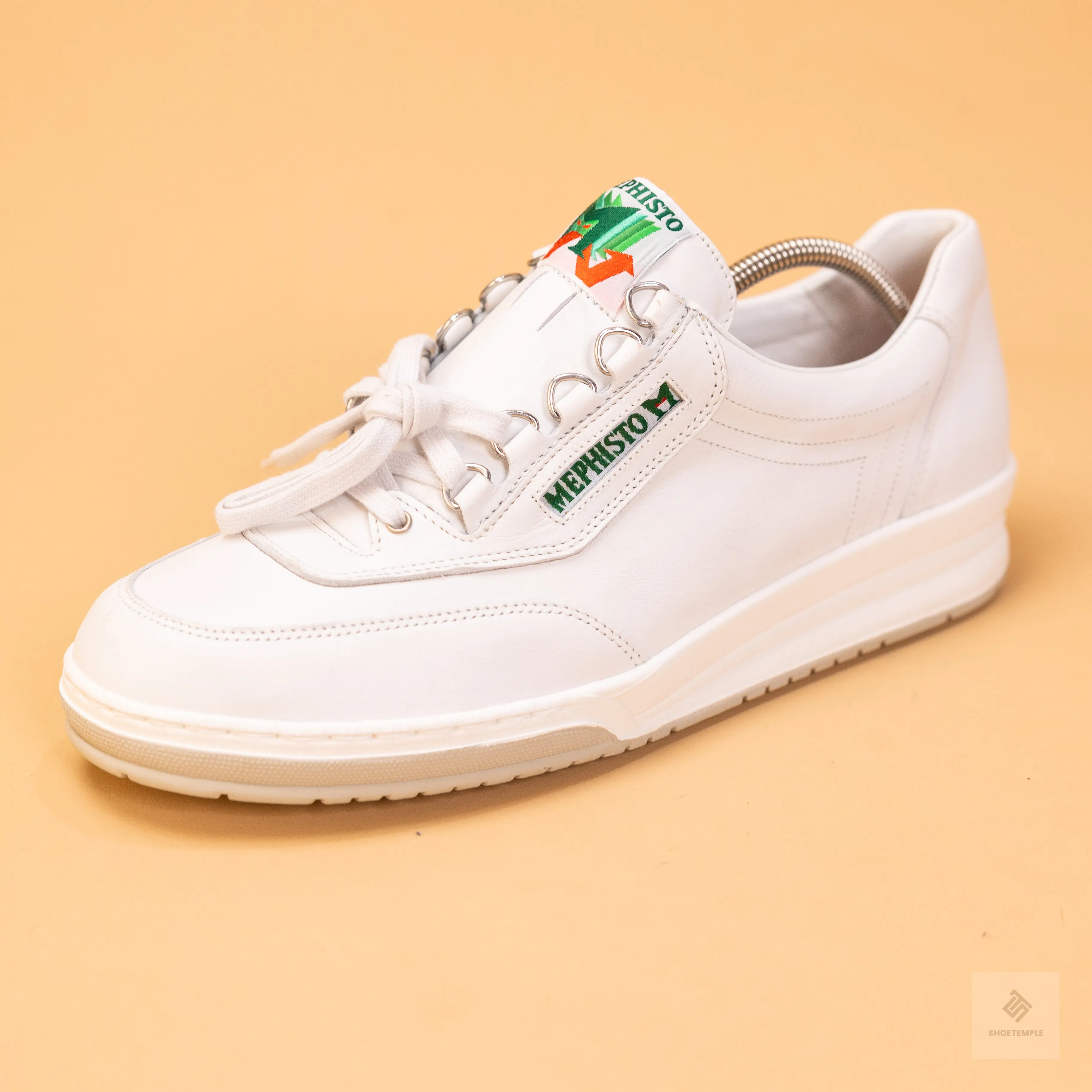 Mephisto Leather Sneaker White
